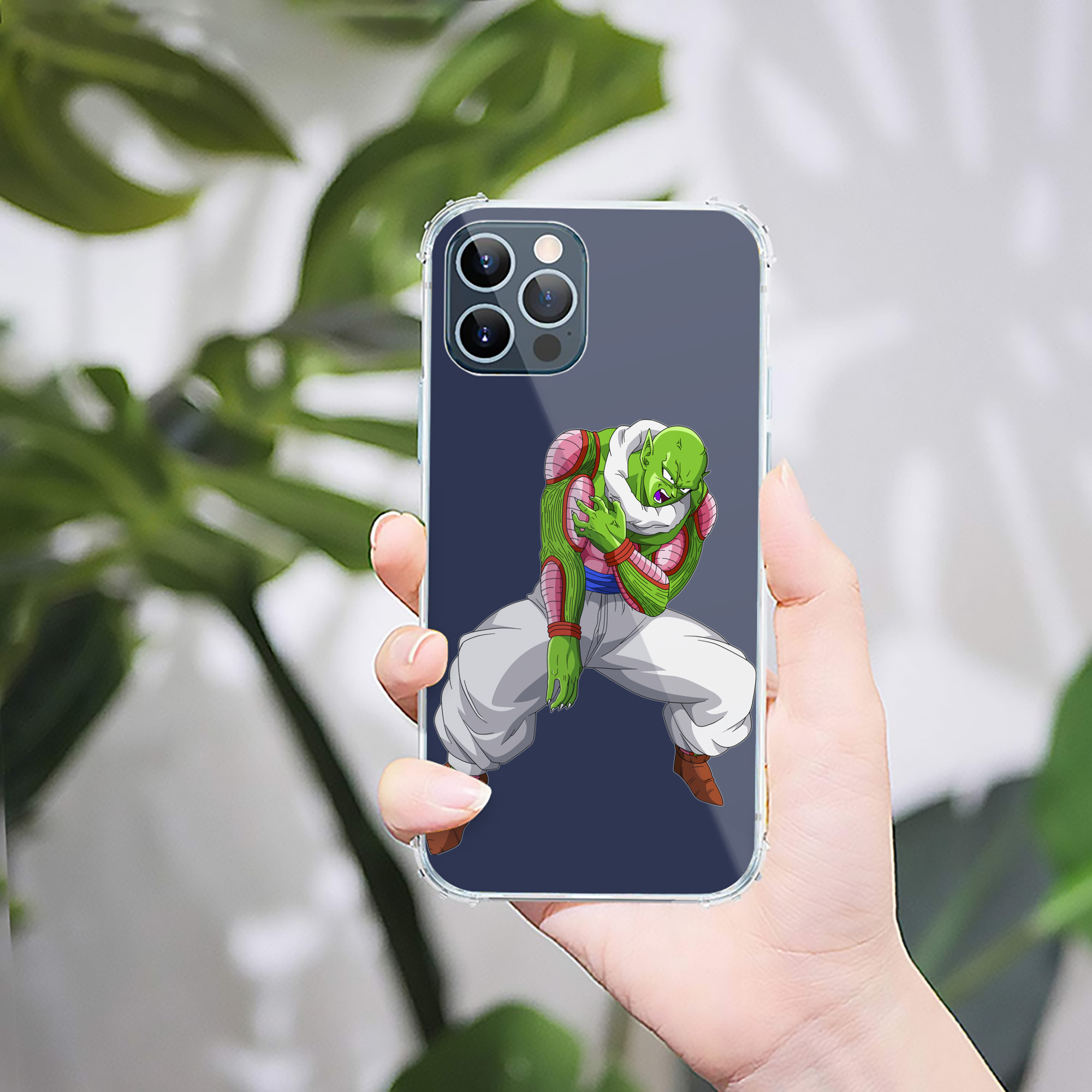 （画像用） ドラゴンボール ピッコロ DRAGON BALL Piccolo 【iPhone 12シリーズ対応】透明スマホケース（クリアソフトケース）